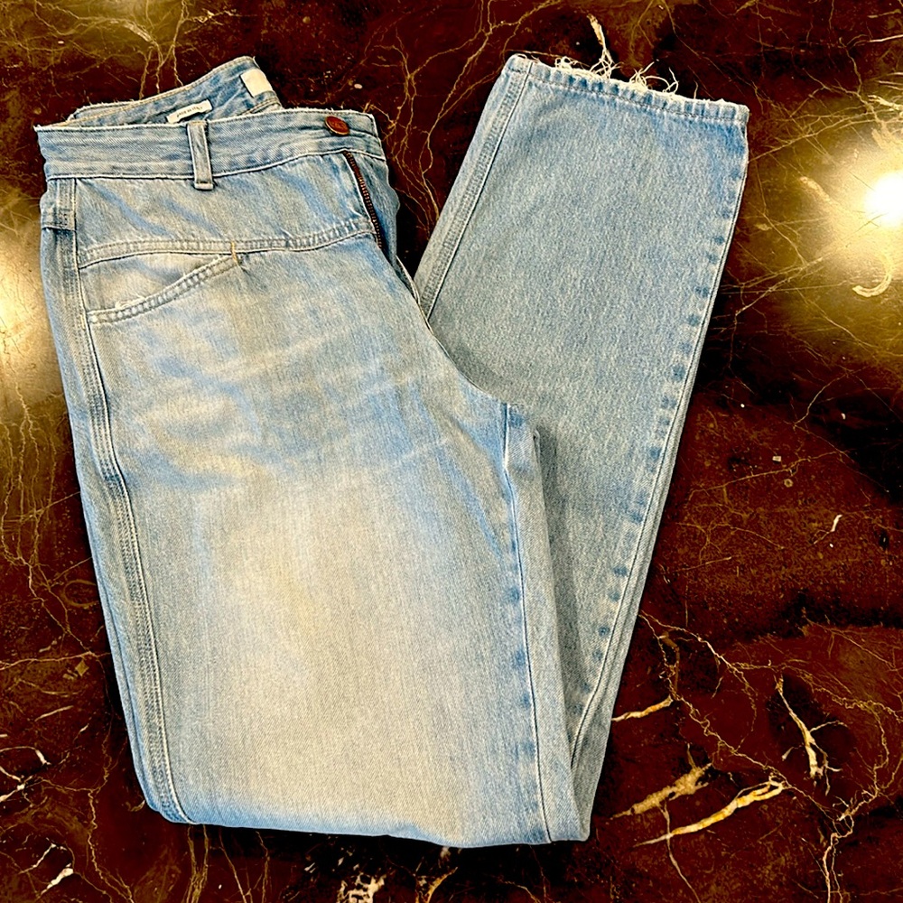 Closed Straight Leg High Waisted Jean